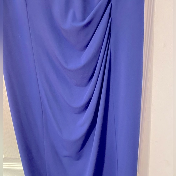 Dress Barn royal blue dress size 8 - Picture 3 of 7